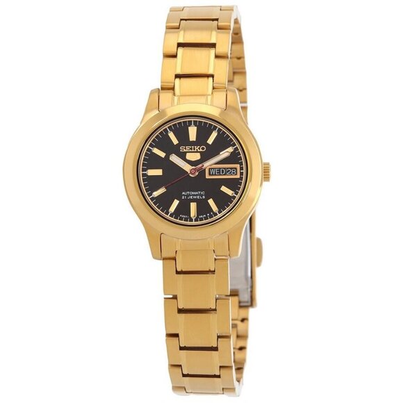 FX04029B NWT Seiko Fashion Ladies Automatic Steel Authentic Watch - Picture 1 of 3